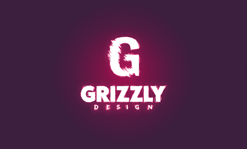 glowing logo Grizzly